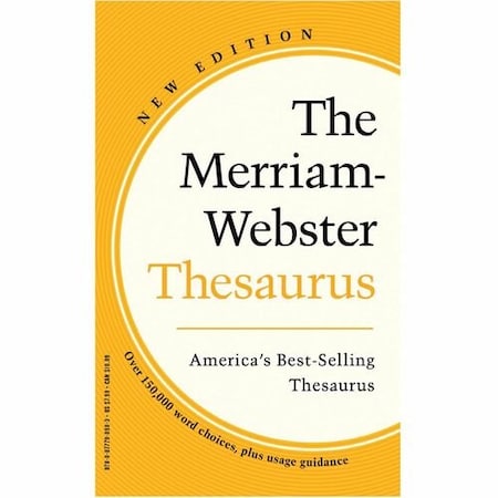Merriam-Webster Thesaurus, Paperback, 150000 Pages, Multi MER0983